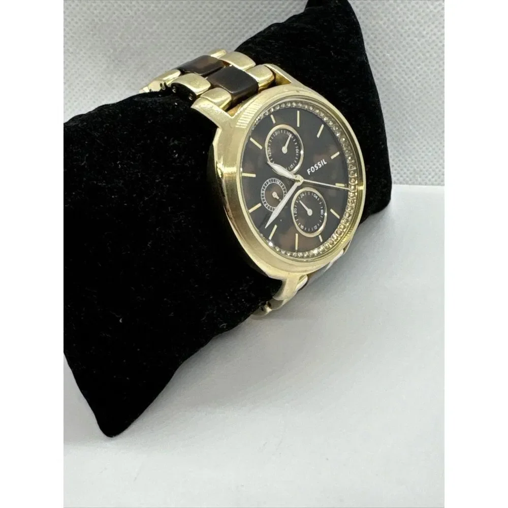 Fossil Chelsey ES3923 Women's Two-Tone Analog Dial Quartz Wrist Watch JNA350